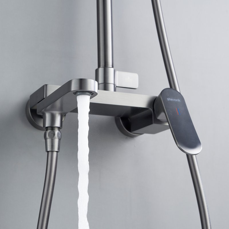 Душевая система Shevanik S8936, хром