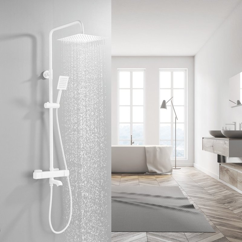 Душевая система Shevanik S8036, хром