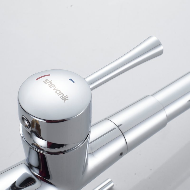 Смеситель для кухни с подключением фильтра Shevanik S428, хром