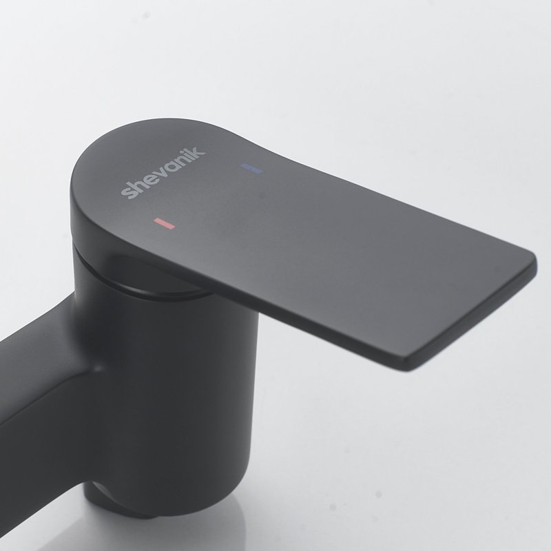 Гигиенический душ со смесителем Shevanik S107H, черный