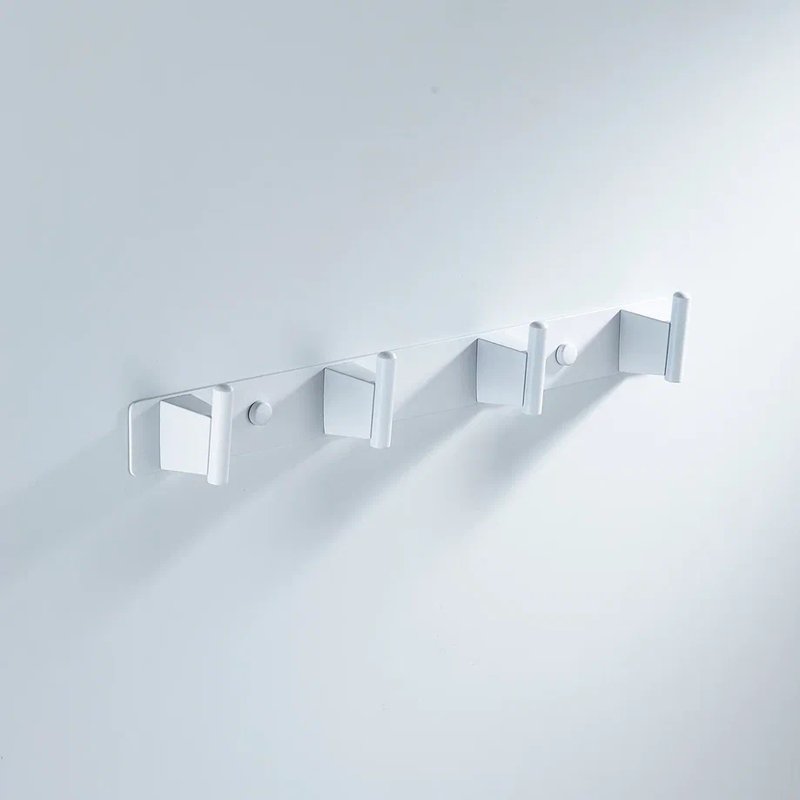 Планка с 4 крючками  Shevanik SG5741C, белый