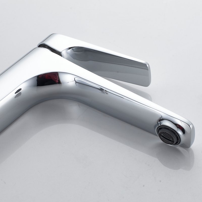 Смеситель для раковины высокий Shevanik S4211, хром