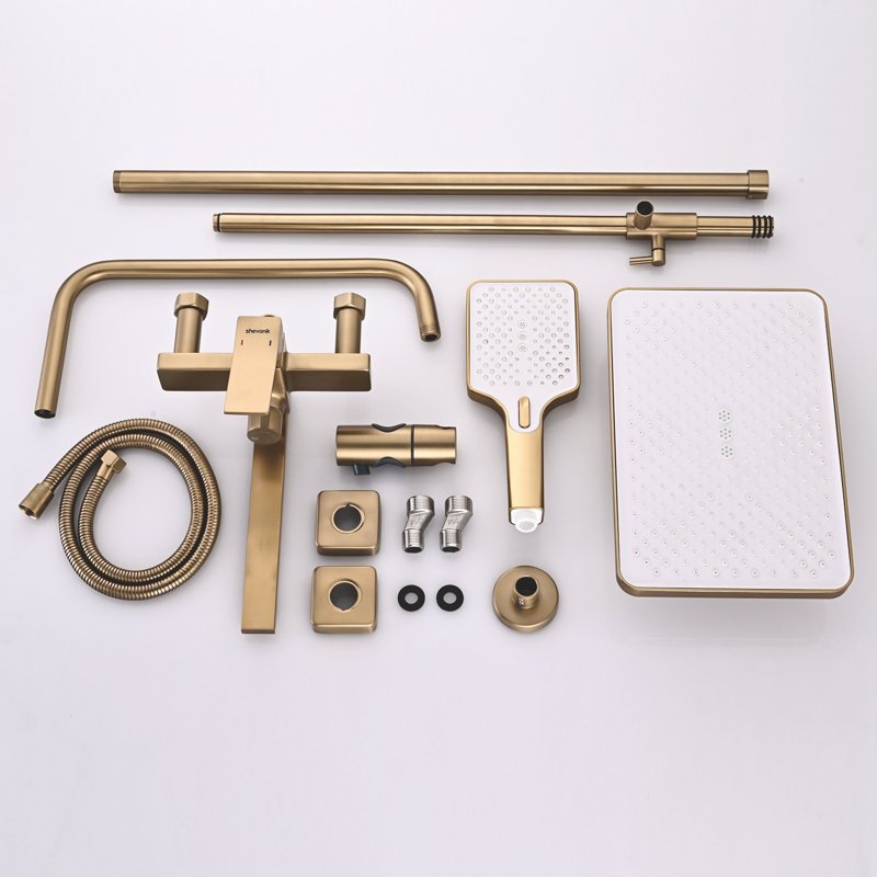 Душевая система Shevanik S8136, хром