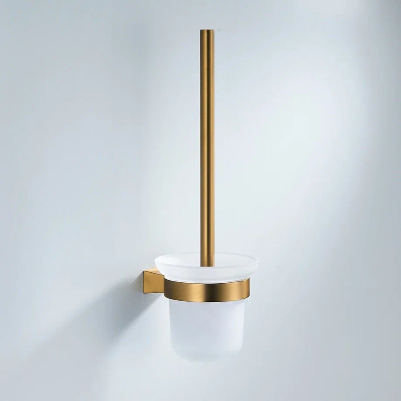 Ершик для унитаза Shevanik SG5700G, золотой сатин