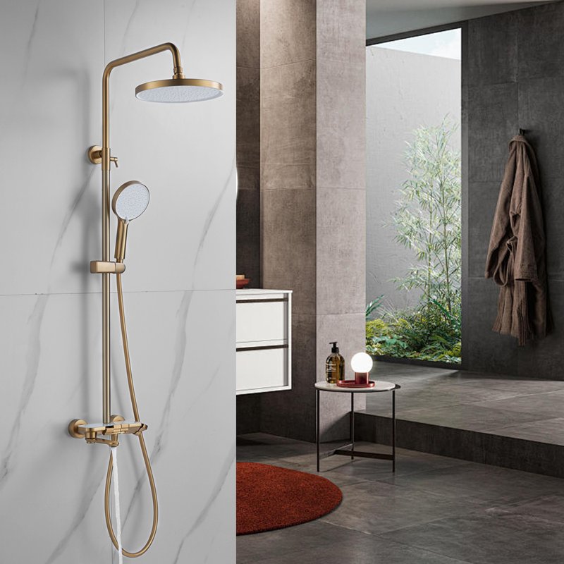 Душевая система Shevanik S9636, хром