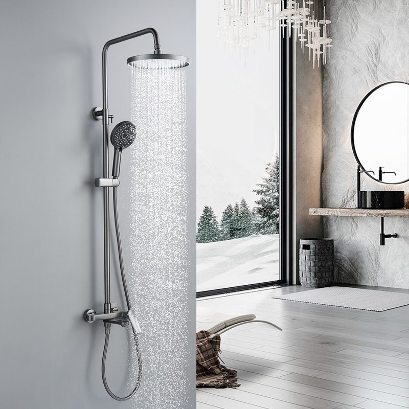 Душевая система Shevanik S8536, хром