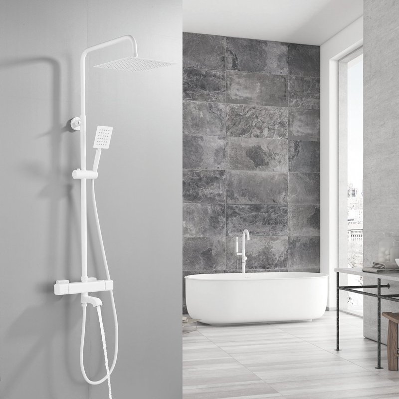 Душевая система Shevanik S8036, хром