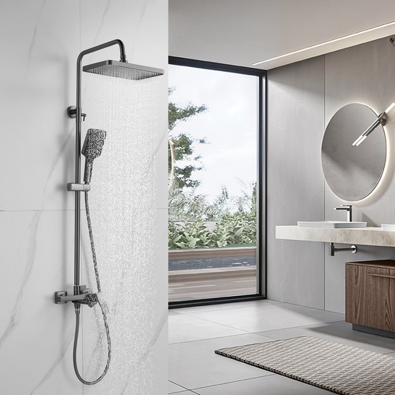 Душевая система Shevanik S9336, хром