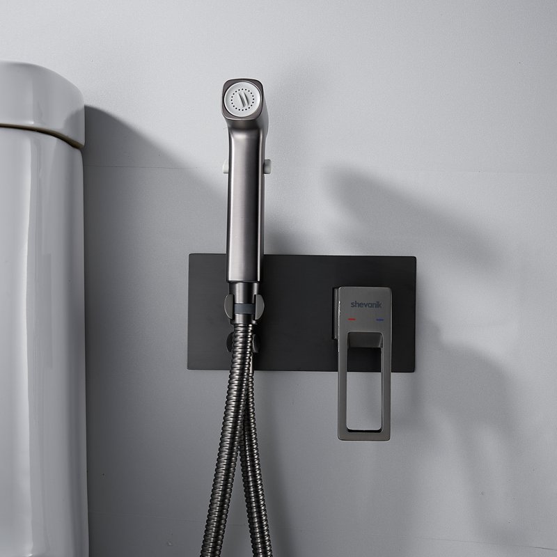 Гигиенический душ со смесителем Shevanik S8005, хром