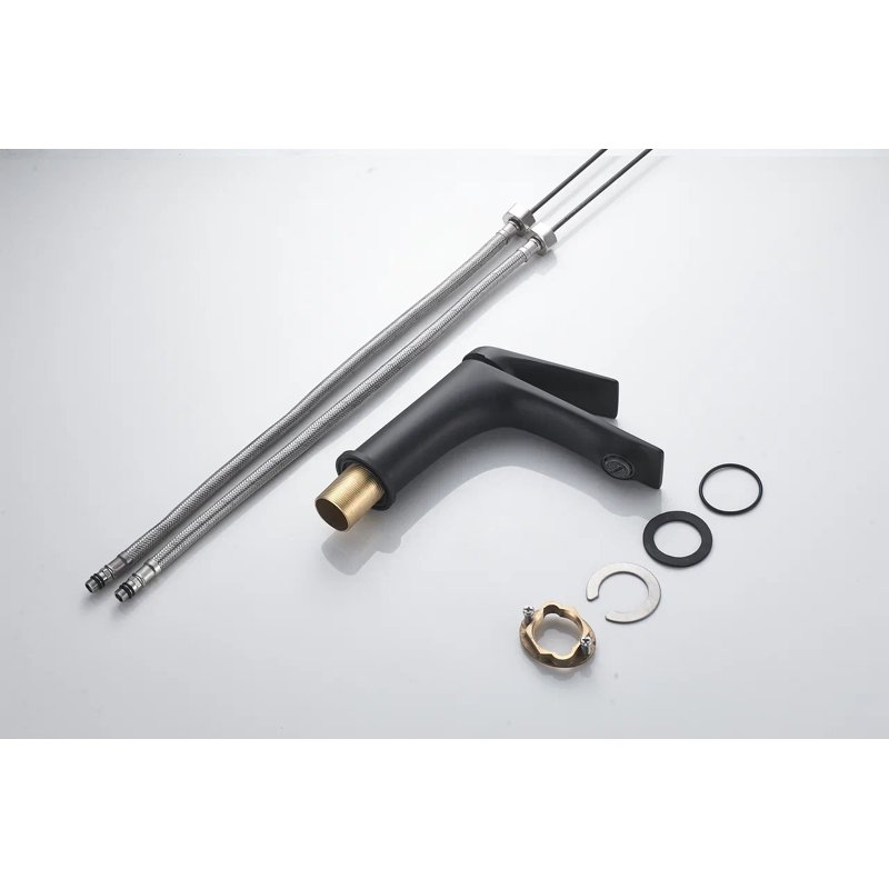 Смеситель для раковины Shevanik S9101H, черный