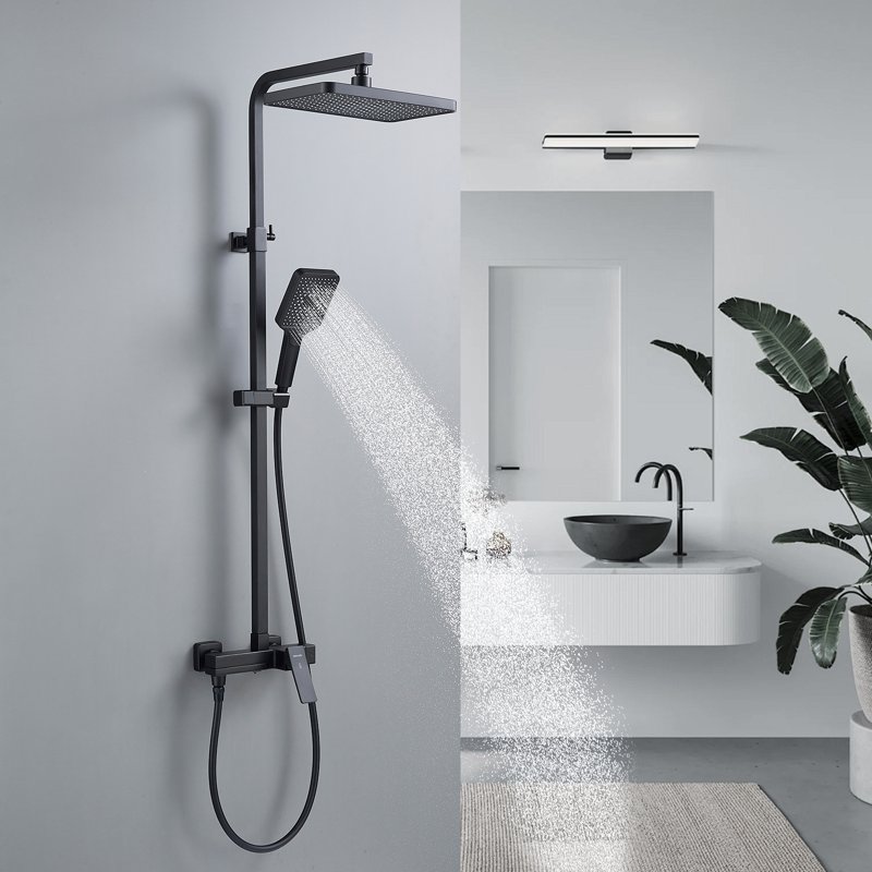 Душевая система Shevanik S9036, хром