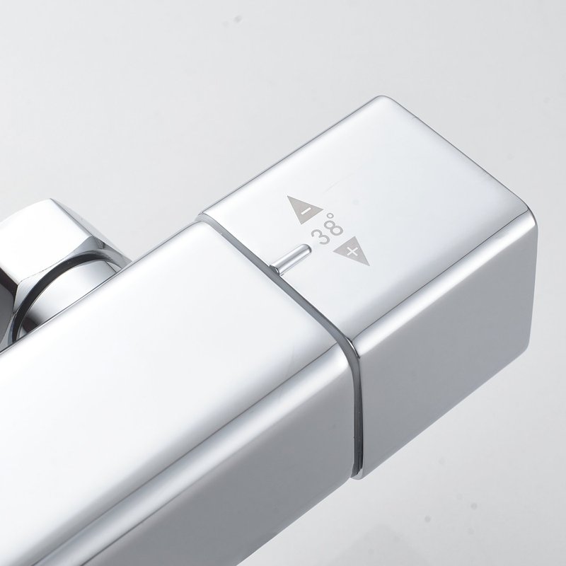 Душевая система Shevanik S7036T, оружейная сталь