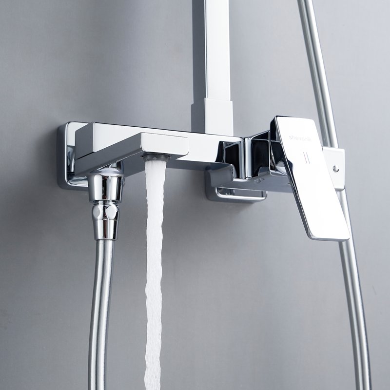 Душевая система Shevanik S8936H, черный