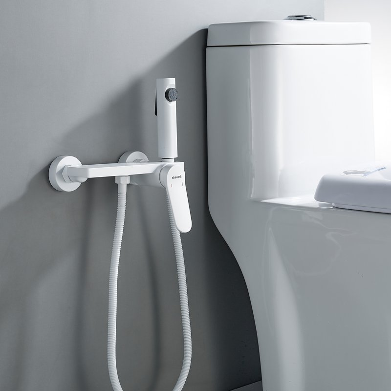 Гигиенический душ со смесителем Shevanik S9605H-1, черный