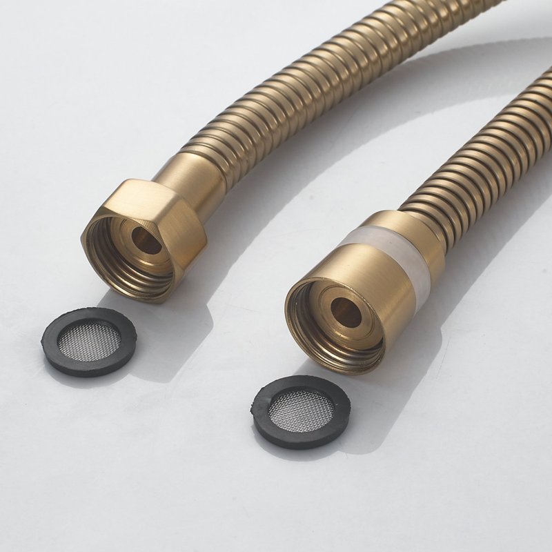 Смеситель для ванны Shevanik S9922G, золотой сатин