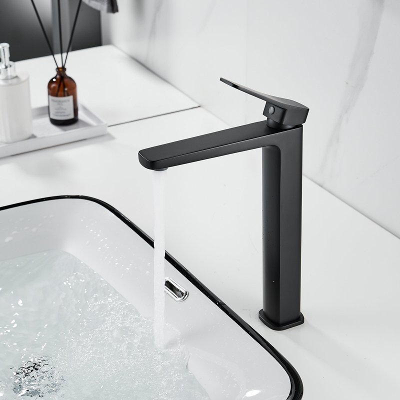 Смеситель для раковины Shevanik S9911H, черный