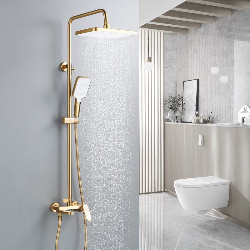 Душевая система Shevanik S8836, хром