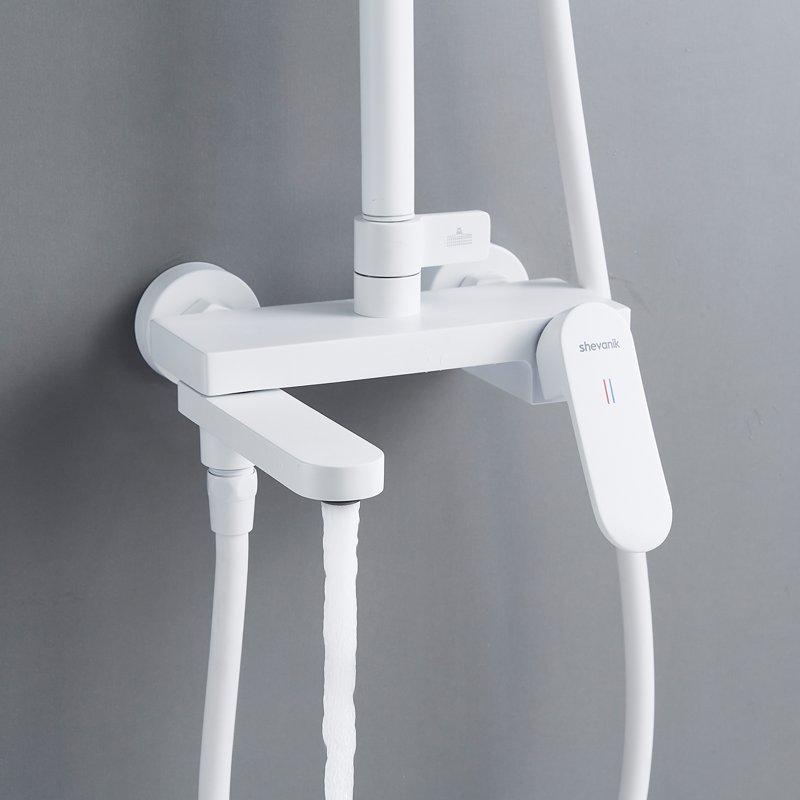 Душевая система Shevanik S8736H, черный