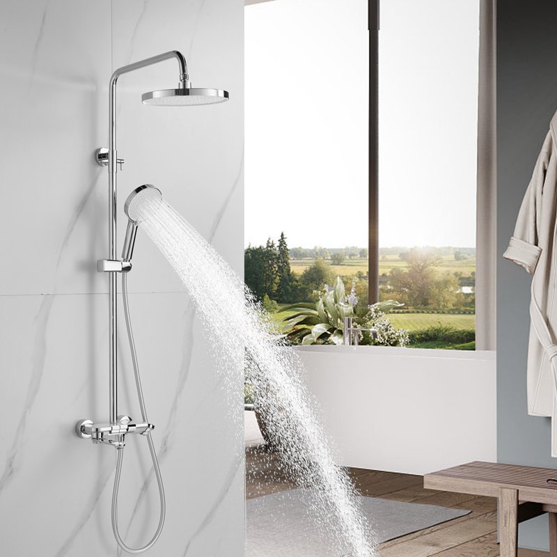 Душевая система Shevanik S9436, хром