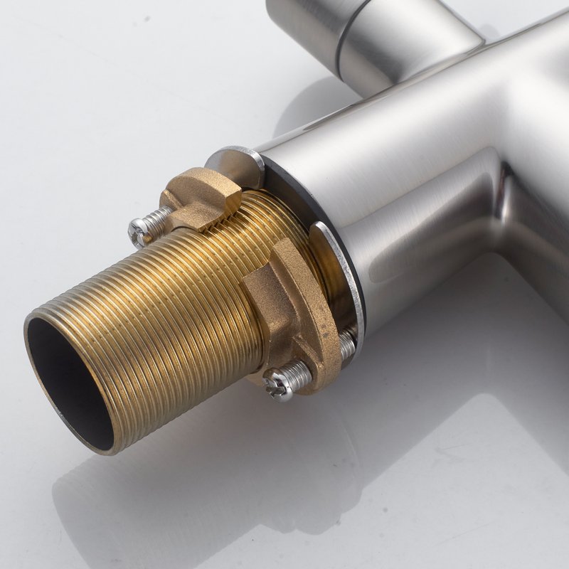 Смеситель для кухни с подключением фильтра Shevanik S528L, сатин