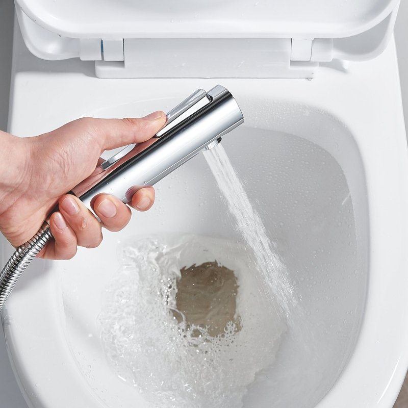 Гигиенический душ со смесителем Shevanik S8105-1, хром