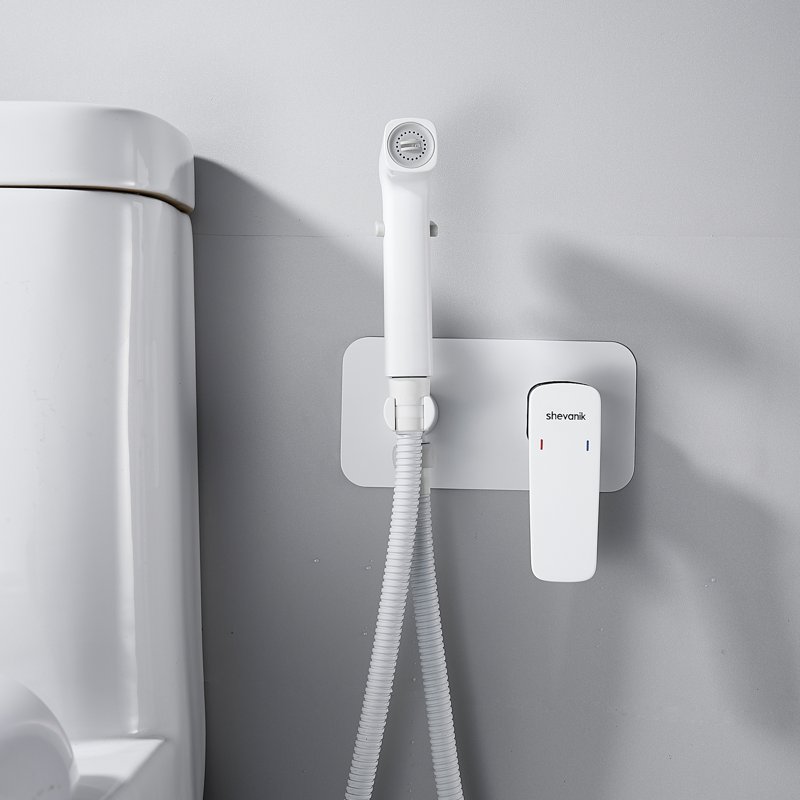 Гигиенический душ со смесителем Shevanik S8505-1, хром