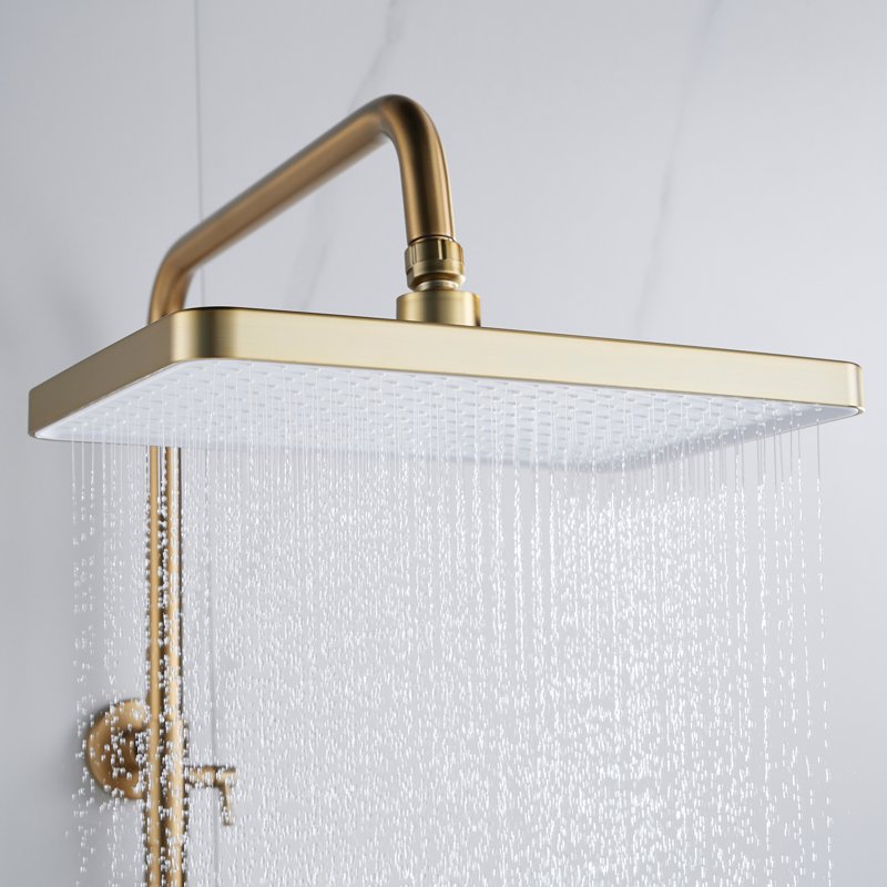 Душевая система Shevanik S9136H, черный