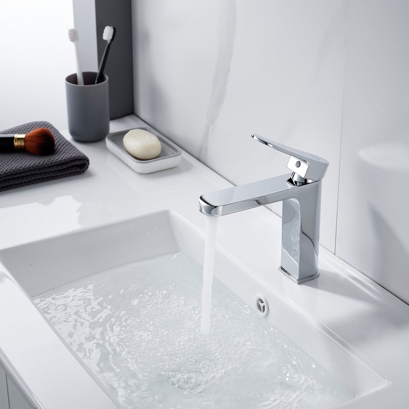 Смеситель для раковины Shevanik S4501, хром