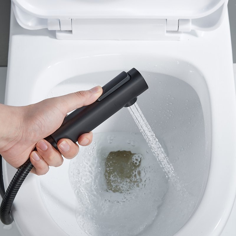 Гигиенический душ со смесителем Shevanik S9905G-1, золотой сатин