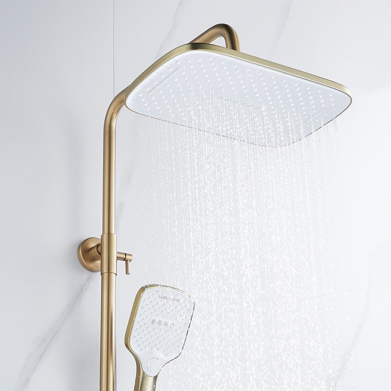 Душевая система Shevanik S8536H, черный