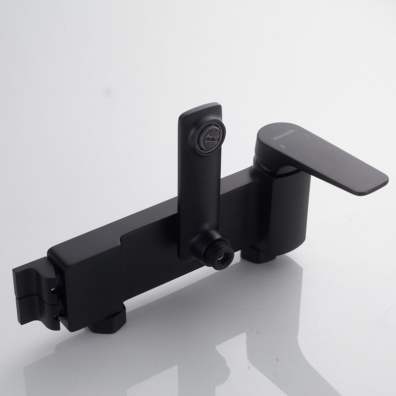 Душевая система Shevanik S8236H, черный