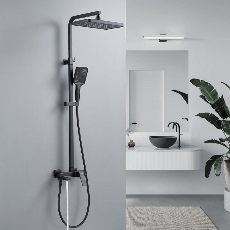 Душевая система Shevanik S9036, хром