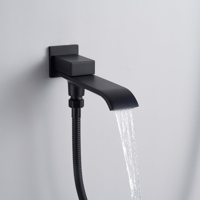 Душевая система встраиваемая Shevanik S4035H, черный