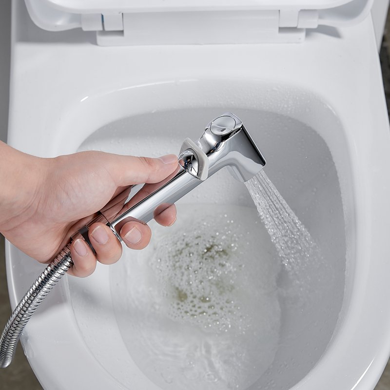 Гигиенический душ со смесителем Shevanik S8005F, белый