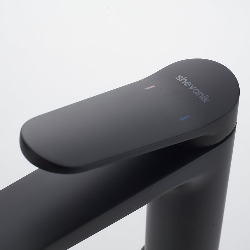 Смеситель для раковины Shevanik S4301H, черный