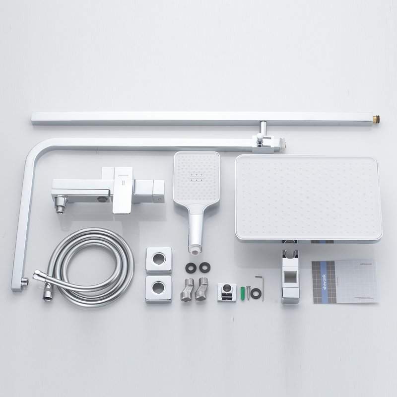 Душевая система Shevanik S8936H, черный