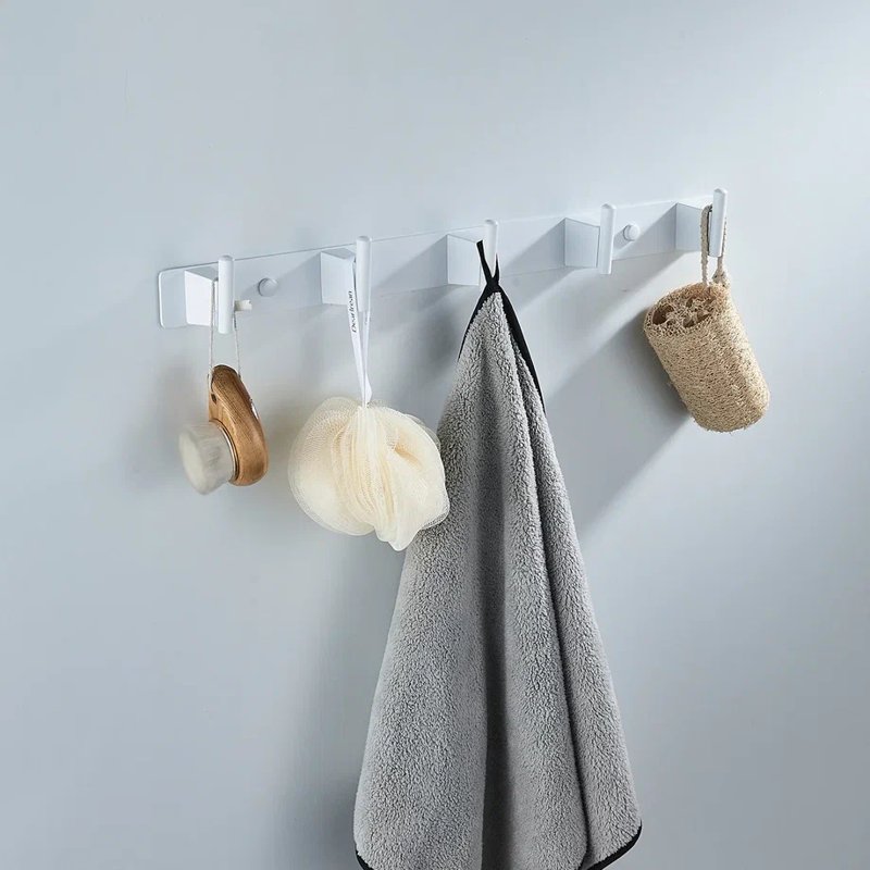 Планка с 5 крючками Shevanik SG5751C, белый