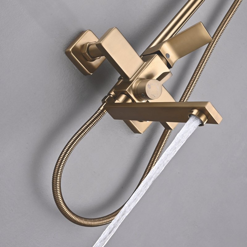 Душевая система Shevanik S8136, хром