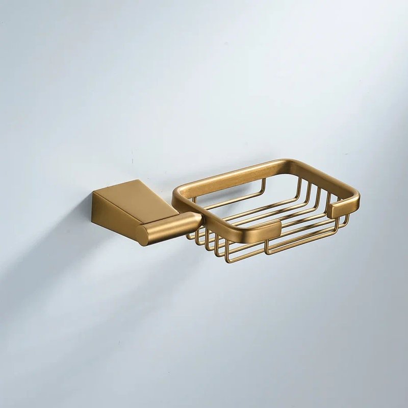 Мыльница Shevanik SG5704G, золотой сатин