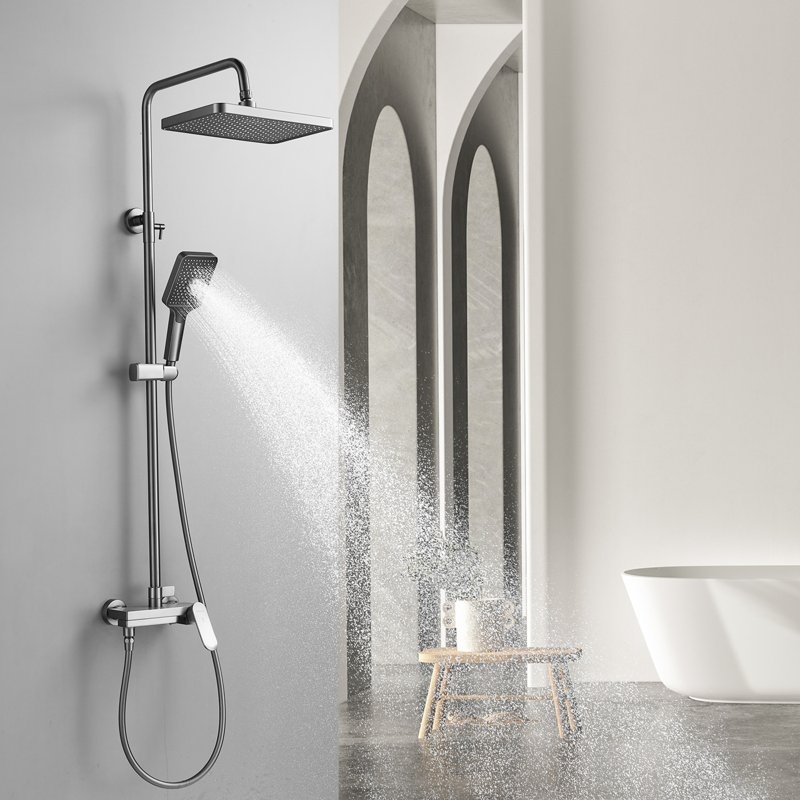 Душевая система Shevanik S8936, хром