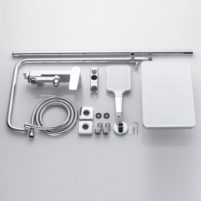 Душевая система Shevanik S8236, хром