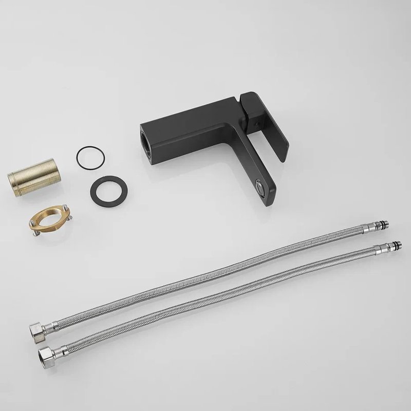 Смеситель для раковины Shevanik S8801H, черный