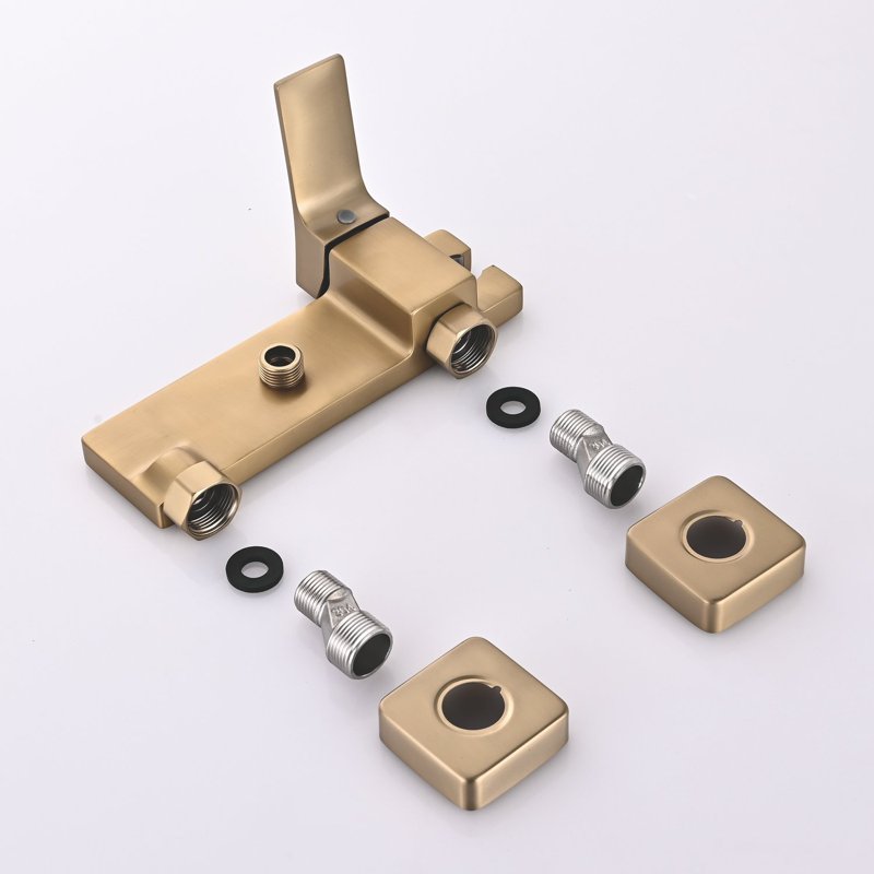 Гигиенический душ со смесителем Shevanik S137T, оружейная сталь