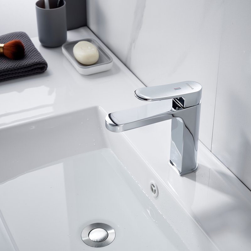 Смеситель для раковины Shevanik S4501, хром