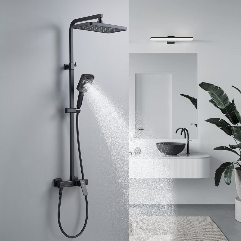 Душевая система Shevanik S9036, хром