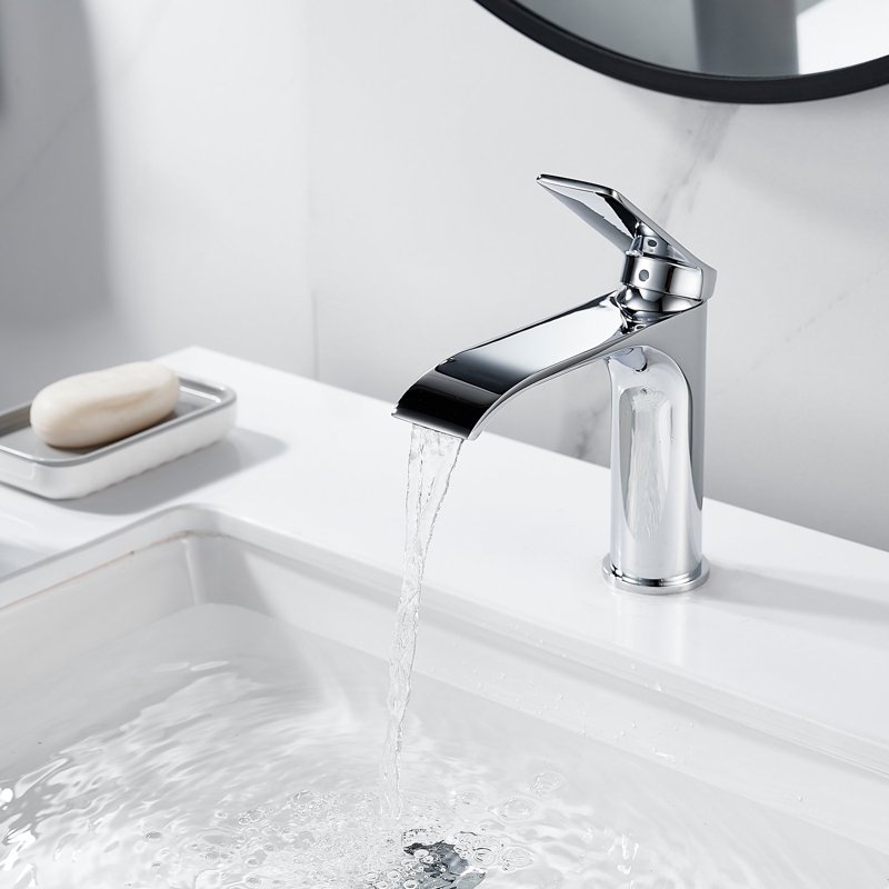 Смеситель для раковины Shevanik S4101, хром