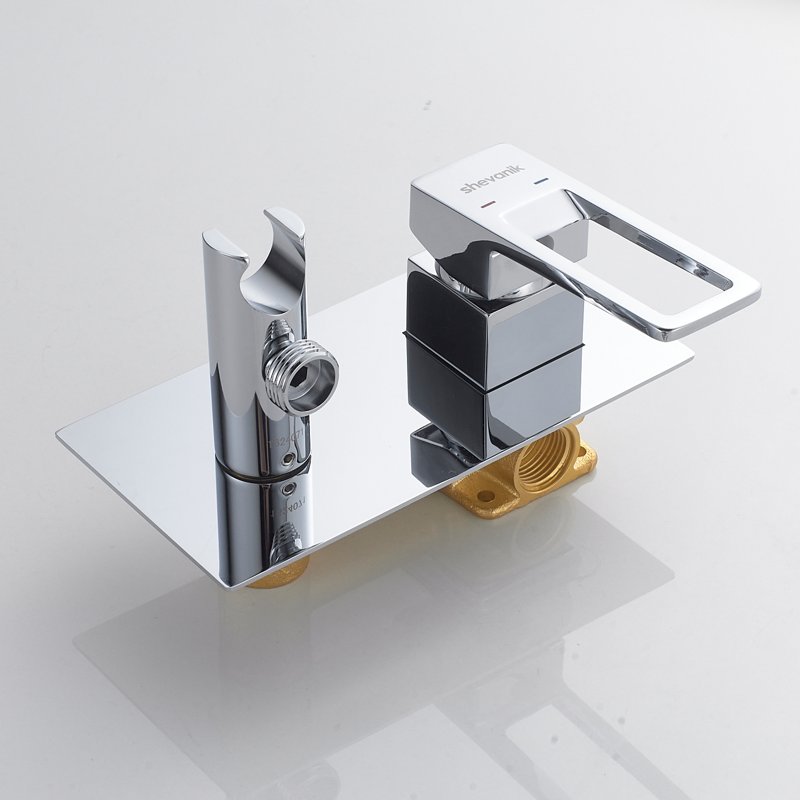 Гигиенический душ со смесителем Shevanik S6805H-1, черный