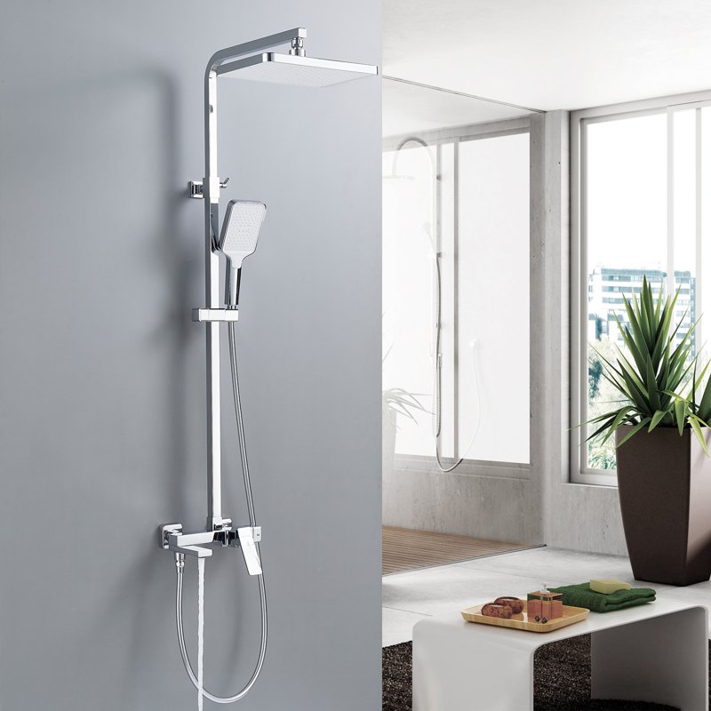 Душевая система Shevanik S8936H, черный