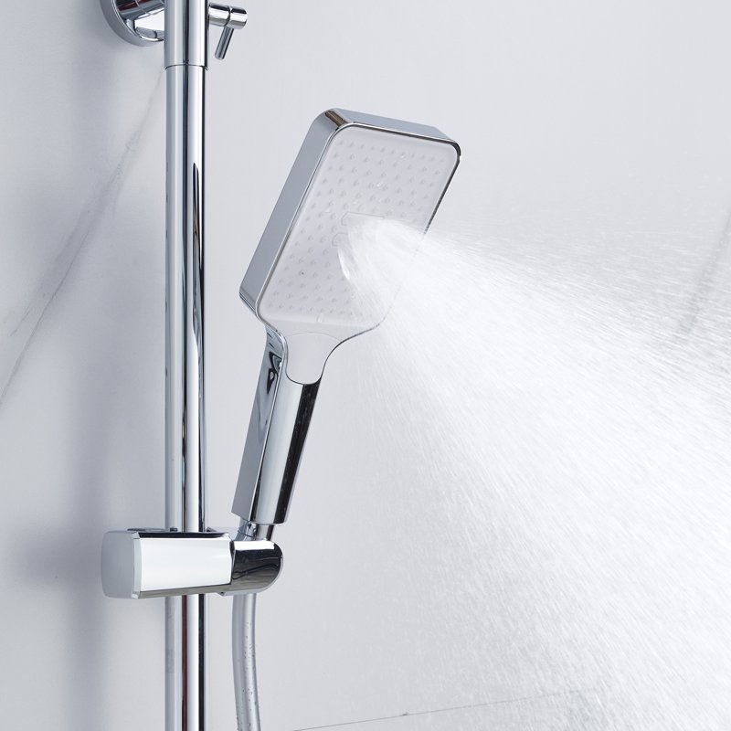 Душевая система Shevanik S9036H, черный