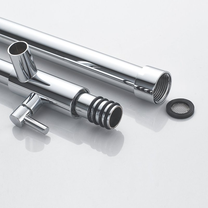 Душевая система Shevanik S6836H, черный